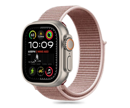 Pasek i akcesoria do zegarków TECH-PROTECT Nylon do Apple Watch 44/45/46/49 mm Dusty Rose 5906302370757